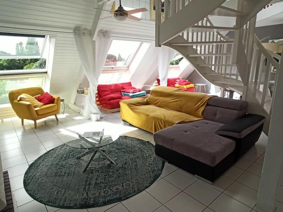 Superbe Loft 90M² Proche Parc Expo Nantes Lägenhet Exteriör bild