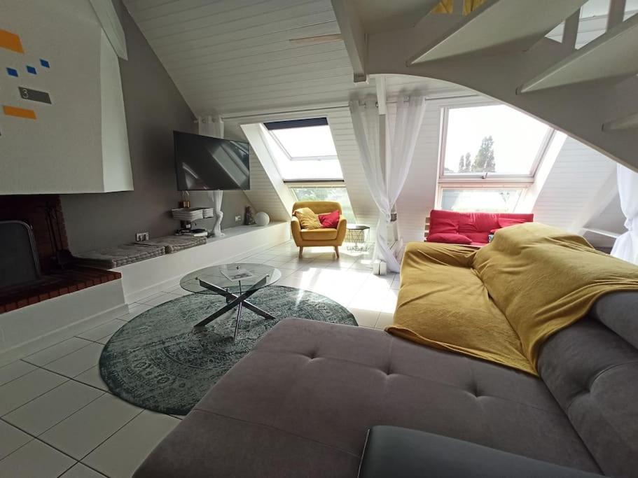 Superbe Loft 90M² Proche Parc Expo Nantes Lägenhet Exteriör bild